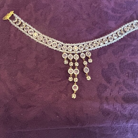 Absolutely Gorgeous Vintage Gilded Age -Style Choker Necklace - Picture 6 of 7